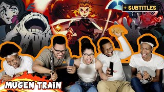 DEMON SLAYER  MUGEN TRAIN Reacción  Montaña rusa de emociones [upl. by Natasha]