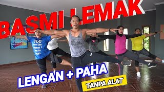 Membakar lemak LENGAN amp PAHA tanpa alat [upl. by Claudine]