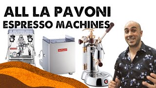 La Pavoni Espresso machines from entry level to full manual lever  Can Smeg keep up the quality [upl. by Ahslek]