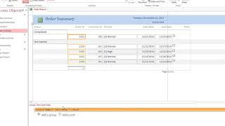 Group data in a report in Access [upl. by Knutson688]