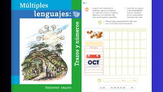 El calendario de nuestras festividades octubre pág 12  Múltiples lenguajes trazos y números [upl. by Isbel]