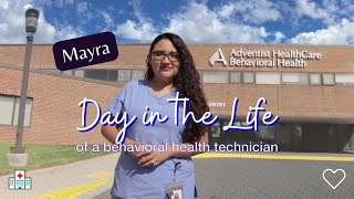 Day in the Life of a Behavioral Health Technician  Mayra at Adventist HealthCare Maryland [upl. by Aicitan41]