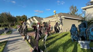 Best Halloween Decorated Homes 2024 As by Fox35 amp Orlando DateNite 9470 Oglethorpe Dr GrovelandFl [upl. by Nevak]