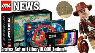 Neues größtes LEGO Set aller Zeiten  Indiana Jones in 2022  Everyone is Awesome  NEWS [upl. by Dnalyram]