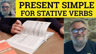 🔵 Present Simple for Stative Verbs  Verbs of State  Stative Verbs Grammar  NonContinuous Verbs [upl. by Sage807]