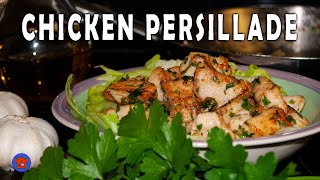 🥗 Jaques Pepins Chicken Persillade [upl. by Enrobyalc245]