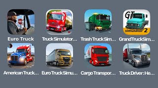 Euro Truck SimulatorTruckers of Europe 2Trash Truck SimulatorAmerican Truck SimulatorTruckDriver [upl. by Havard]