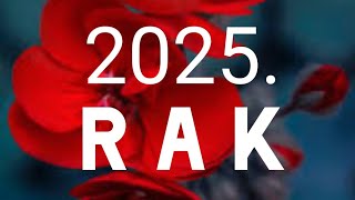 RAK VELIKI GODIŠNJI HOROSKOP 2025 🧡 ZNAK I PODZNAK [upl. by Htaeh914]