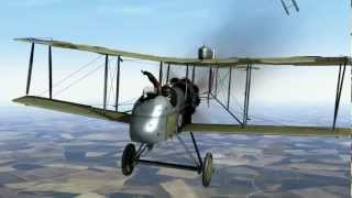 Rise of Flight D H 2 vs Albatros D II [upl. by Auqined]