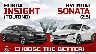 Honda Insight Vs Hyundai Sonata  The Garage Comparison [upl. by Ysdnyl267]