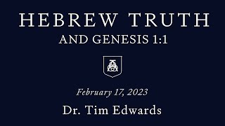 Disputatio  Dr Tim Edwards Hebrew Truth and Genesis 11 [upl. by Retnyw]