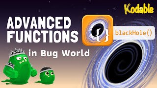 How to use Functions in Bug World  Coding for Kids  Kodable [upl. by Ecirtap854]