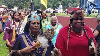 Grand Entry Shinnecock Reservation Pow Wow 2019 [upl. by Aneez]