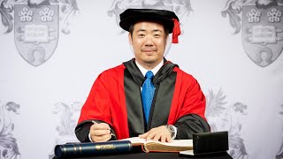 Aiyawatt Srivaddhanaprabha  Honorary Degree  University of Leicester [upl. by Fletch813]