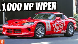 Building a 2001 Dodge Viper in 22 minutes Hellcat Redeye Swap [upl. by Nitfa]