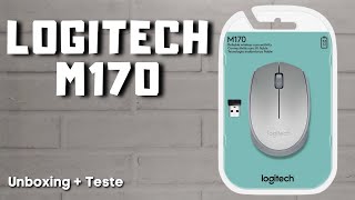 Review  Logitech M170  Mouse Custo Beneficio [upl. by Tonye]