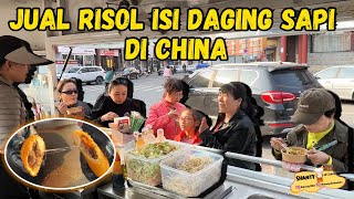 JUAL RISOL ISI DAGING SAPI YANG GURIH DI CHINA LARIS MANIS SAMPAI ADA YANG TIDAK KEBAGIAN 😅💗 [upl. by Ylicis186]