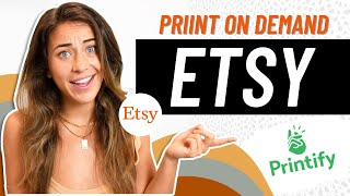 How to Start a Etsy Print On Demand Store  2022 [upl. by Airdnahs]