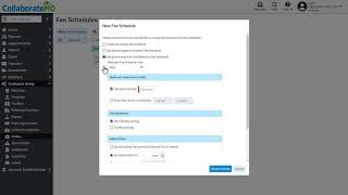 How To Add Fee Schedules [upl. by Niuq239]