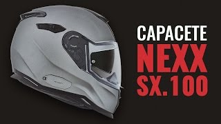 CAPACETE NEXX SX100  NACAR MOTORCYCLES [upl. by Oberstone897]