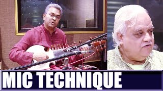 How to Record Sarod  Prattyush Banerjee  Daman Sood  Sound Engineering TUTORIALS [upl. by Mauldon]