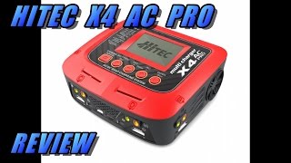 HiTEC X4 AC Pro Charger Review [upl. by Criswell]