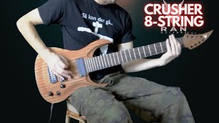 Ran Crusher 8 string  demonstration by Franq [upl. by Binnings396]