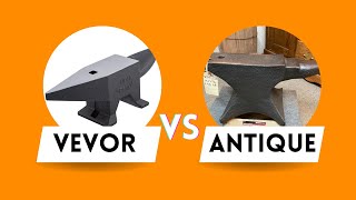 VEVOR 132 Lb Anvil Vs 142 lb Antique Anvil [upl. by Acirdna]