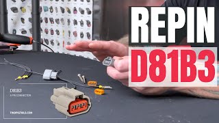 How to RePin Auto Connectors Pigtails Plugs  D81B3  Fog Lamp AC Compressor Running Lamp [upl. by Roberson]