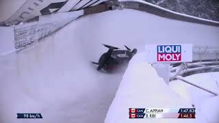 Bobsled and Skeleton Crash Compilation [upl. by Nomyt]