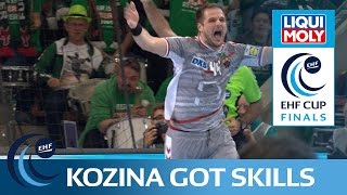 Kresimir Kozina with some silky smooth skills  LIQUI MOLY EHF Cup Finals 2017 [upl. by Annaig]