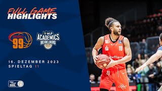 NINERS Chemnitz vs MLP Academics Heidelberg  Full Game Highlights  Spieltag 11 Saison 2324 [upl. by Derwood]