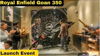 New Royal Enfield Goan Classic 350 launch Event [upl. by Shaya]