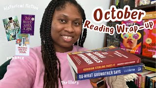 My October Reads  What I Read amp What I Thought 🎃 [upl. by Kwon625]