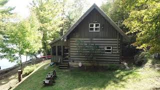 quotLakewoodquot Cottage Rental on Opinicon Lake drone video [upl. by Baalbeer]