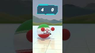 iran vs israel countryballs ww3 iran [upl. by Oicnecserc]