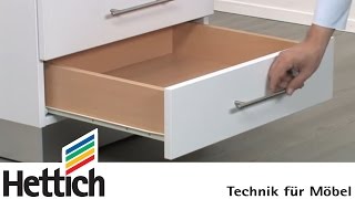 General information on roller runner systems DoItYourself with Hettich [upl. by Mishaan]