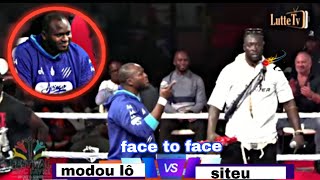 face to face modou lô vs siteu combat 🤔comines😱😱 [upl. by Analeh]