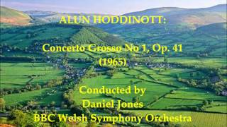 Alun Hoddinott Concerto Grosso No 1 Op 41 1965 JonesBBC WSO [upl. by Pazit]