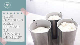 Qué necesitas para empezar tu negocio de velas DIY [upl. by Furtek]