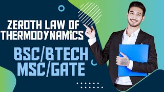 Zeroth Law Of Thermodynamics Thermal Physics BscBtechMscGate [upl. by Anerroc]