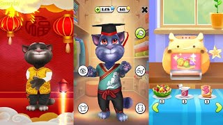 My Talking Tom New Update 2021  Chinese Version Android iOS Gameplay HD [upl. by Nauqit436]