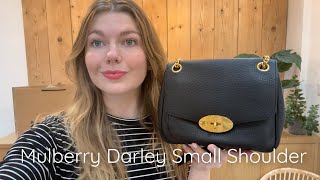 Mulberry Darley Small Shoulder Bag Review [upl. by Branscum]