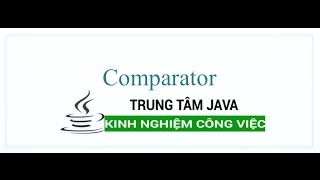 Java Nâng Cao  Comparator dùng sắp xếp list đối tượng trong Java [upl. by Oberon]