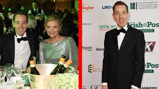 Ryan Tubridy celebrates twist in tale with girlfriend Clare at glam awards [upl. by Lewanna]