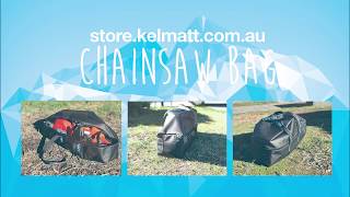 Kelmatt  Heavy Duty Chainsaw Bag [upl. by Aaberg]