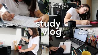 estudos para provas da faculdade de direito  minha organização no fim do semestre studyvlog [upl. by Bugbee]