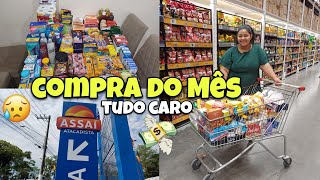 TOMEI UM SUSTO COM OS PREÇOS😯 TUDO CARO COMPRA DO MÊS DE NOVEMBRO 💸 [upl. by Antsirhc]