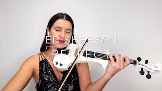 Perfect  Ed Sheeran  Electric Violin Cover  Barbara Krajewska [upl. by Ferriter]