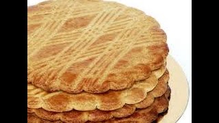 Galettes Bretonnes golden cookies from Brittany ، بسكوي، وصفة الكاليط Pâtisserie [upl. by Hamlen246]